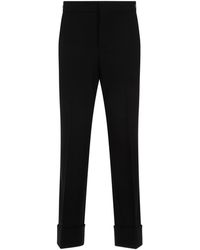 Gucci - Luxurious Slim Wool Trousers - Lyst