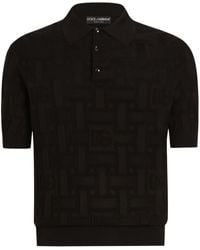 Dolce & Gabbana - Silk Polo - Lyst