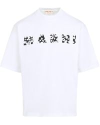 Marni - Pop Fields Logo T-Shirt - Lyst