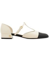 Ferragamo - Luxury Leather Ballerina Flats For - Lyst