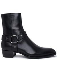 Saint Laurent - Men Wyatt 60 Jodhpur Boots - Lyst