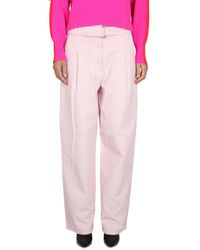 Philosophy Di Lorenzo Serafini - Relaxed High-Waisted Denim Pants With Pleats - Lyst