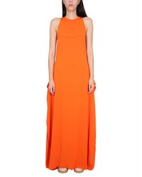 Lanvin - Longuette Dress - Lyst