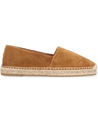 Celine - Suede Espadrilles - Lyst