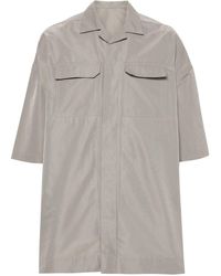 Rick Owens - Strap-Detail Shirt With Classic Collar For - Lyst