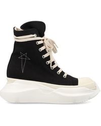 Rick Owens - Abstract Sneak With Voluminous Rubber Sole - Lyst