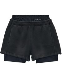 Alexander Wang - Logo Pre Styled Biker Shorts - Lyst