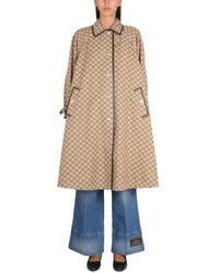 Gucci - Reversible Jacket With Pointed Collar - Lyst