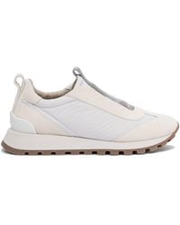 Brunello Cucinelli - Bead-Embellished Low Top Sneakers - Lyst