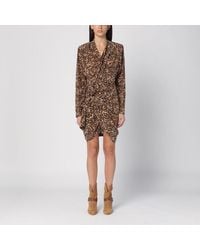 Isabel Marant - Leopard Print Dress - Lyst