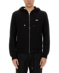 Dolce & Gabbana - Jersey Zip-up Hoodie - Lyst