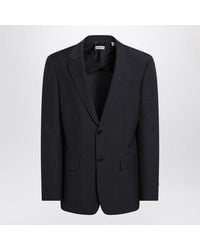 Burberry - Wool Blend Jacket - Lyst