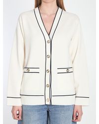 Gucci - Fine Wool Cardigan - Lyst
