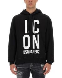 DSquared² - Relaxed-Fit Sweatshirt - Lyst