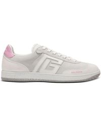 Balmain - Low Top Lace Sports Shoes - Lyst
