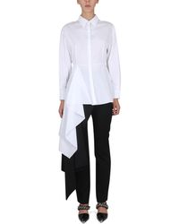 McQueen - Asymmetric Shirt - Lyst