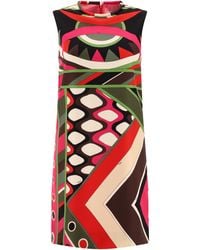 PUCCI - Vivara Print Mini Dress - Lyst