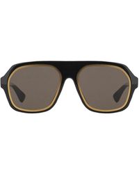 Bottega Veneta - Aviator Sunglasses - Lyst