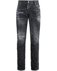 DSquared² - Sexy Twist Distressed Skinny Jeans - Lyst