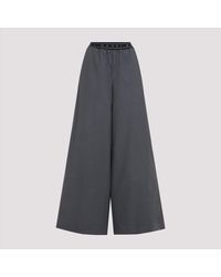 Marni - Regular Fit Wool Pants For Spring And Summer - Lyst