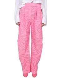 The Attico - High Waist Mini Trousers - Lyst