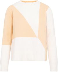 Jil Sander - Geometric Intarsia Sweater - Lyst