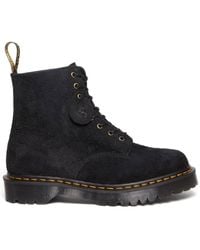 Dr. Martens - Classic 1460 Pascal Bex Suede Boots For - Lyst