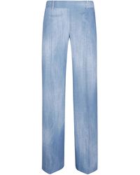 Ermanno Scervino - Relaxed Wide-Leg Trousers - Lyst