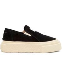 MM6 by Maison Martin Margiela - Casual Leather Sneakers For - Lyst