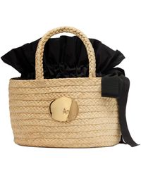 Patou - Chic Raffia Handbag - Lyst