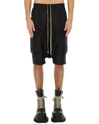 Rick Owens - Button-Down Horn Shorts For - Lyst