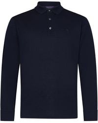 Ralph Lauren - Long-Sleeved Polo With Embroidered Detail - Lyst