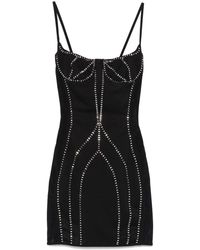 The Attico - Form-Fitting Mini Dress - Lyst