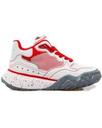 McQueen - Chunky Court Trainer Sneakers For - Lyst