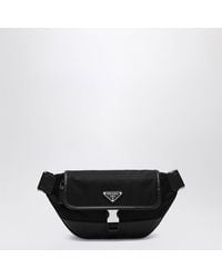 Prada - Mini Re-Nylon And Saffiano Shoulder Handbag - Lyst