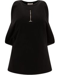 McQueen - Top With Round Neckline - Lyst
