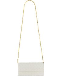 Bottega Veneta - Mini Braided Wallet With Chain - Lyst