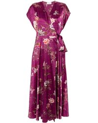 Pierre Louis Mascia - Adanas Floral-Print Maxi Dress - Lyst