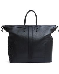 Casadei - Hammered Leather Double Handle Shoulder Handbag - Lyst