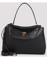 Balenciaga - Mini Leather Top Handle Bag (W:35Cm H:24Cm D:11Cm) - Lyst