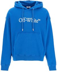 Off-White c/o Virgil Abloh - Hooded Sweatshirt With Logo Print - Lyst