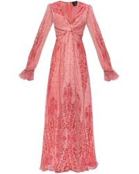 Etro - Silk Dress With Decorative Print - Lyst