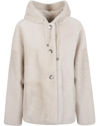 Enes - Fur Hooded Jacket - Lyst