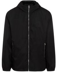 Givenchy 3 Av George V Windbreaker Jacket in Black for Men