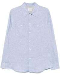 Brunello Cucinelli - Linen Shirt - Lyst