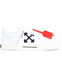 Off-White c/o Virgil Abloh - Off New Low Vulcanized Canvas Sneakers - Lyst