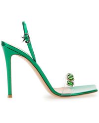 Gianvito Rossi - Candy Ribbon Sandal - Lyst