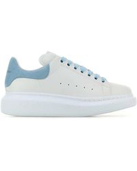 McQueen - Tread Slick Canvas Sneakers With Rubber Sole - Lyst