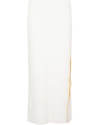 Jil Sander - Elegant Viscose Skirt - Lyst