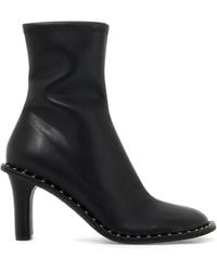 Stella McCartney - Ryder Sock Ankle Boots With Heel - Lyst
